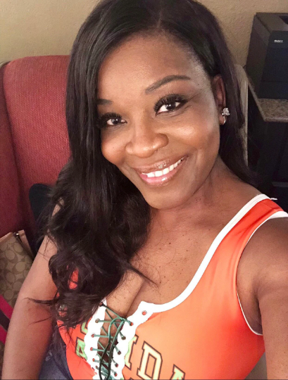 Handmade FAMU Lace Up Bodysuit - Front and Back Design