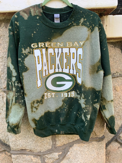 Handmade Green Bay Packers Unisex Crewneck Sweatshirt