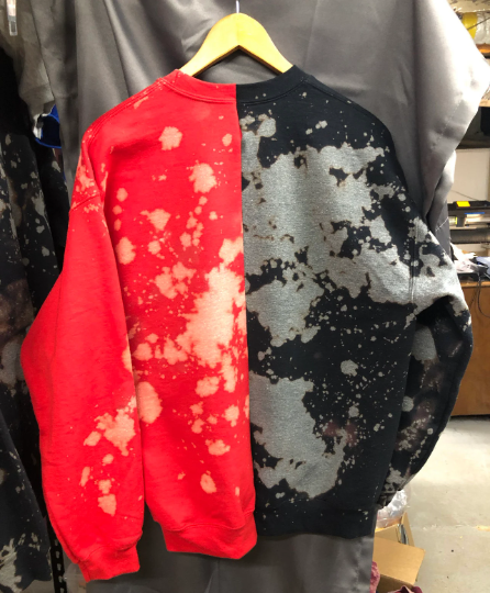 Handmade University of Georgia Half & Half Unisex Sweatshirt
