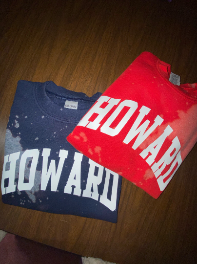 Handmade YOUTH Howard Unisex Crew or Half and Half Fleece Sweatshirt