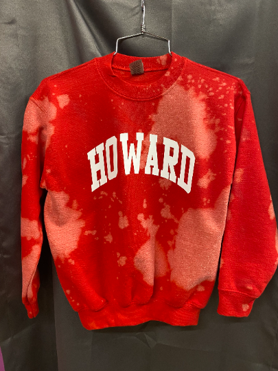 Handmade YOUTH Howard Unisex Crew or Half and Half Fleece Sweatshirt