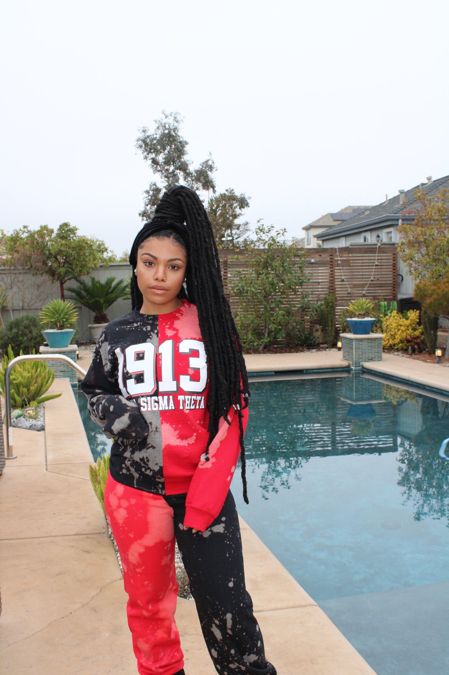DST 1913 Half and Half Fleece Sweatshirt