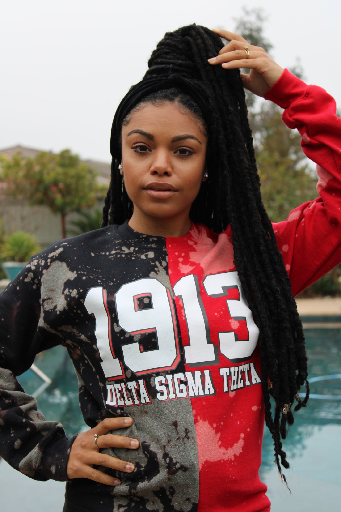 DST 1913 Half and Half Fleece Sweatshirt