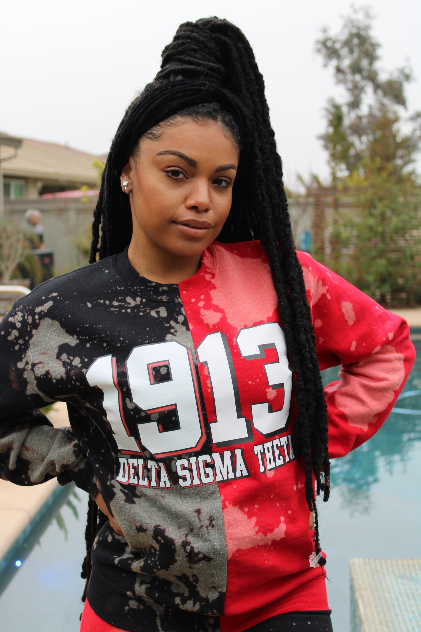 DST 1913 Half and Half Fleece Sweatshirt
