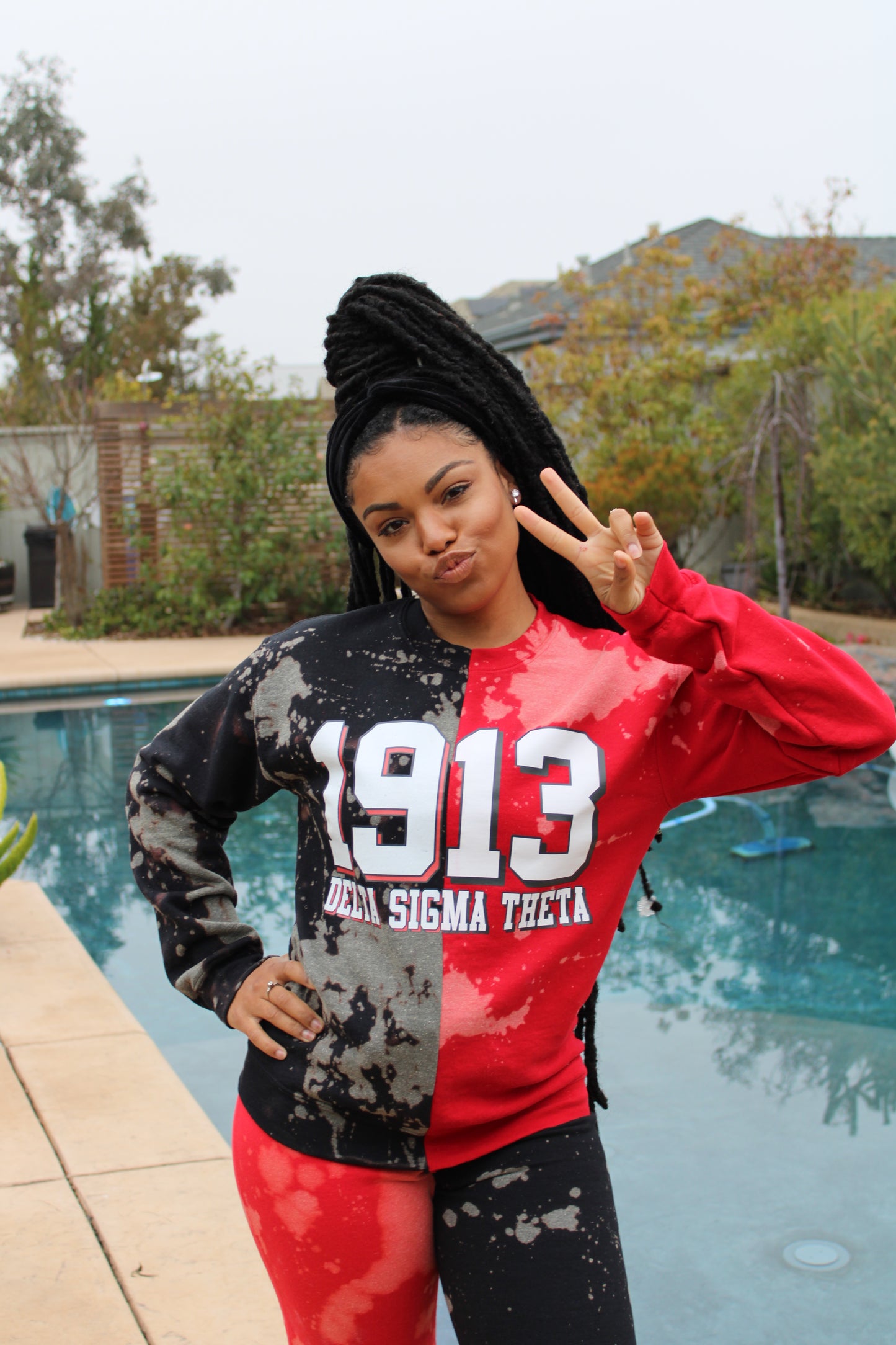 DST 1913 Half and Half Fleece Sweatshirt