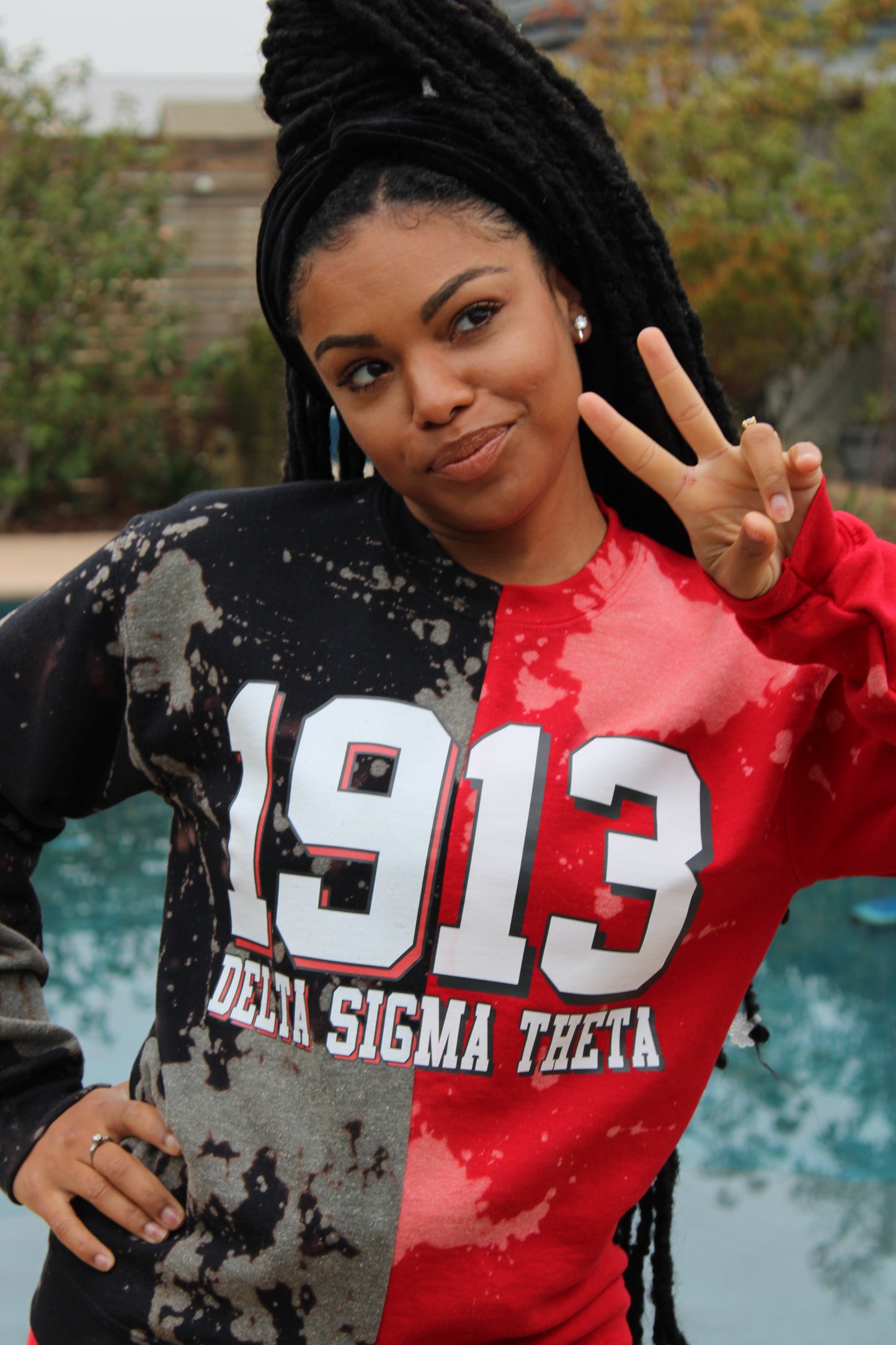 DST 1913 Half and Half Fleece Sweatshirt