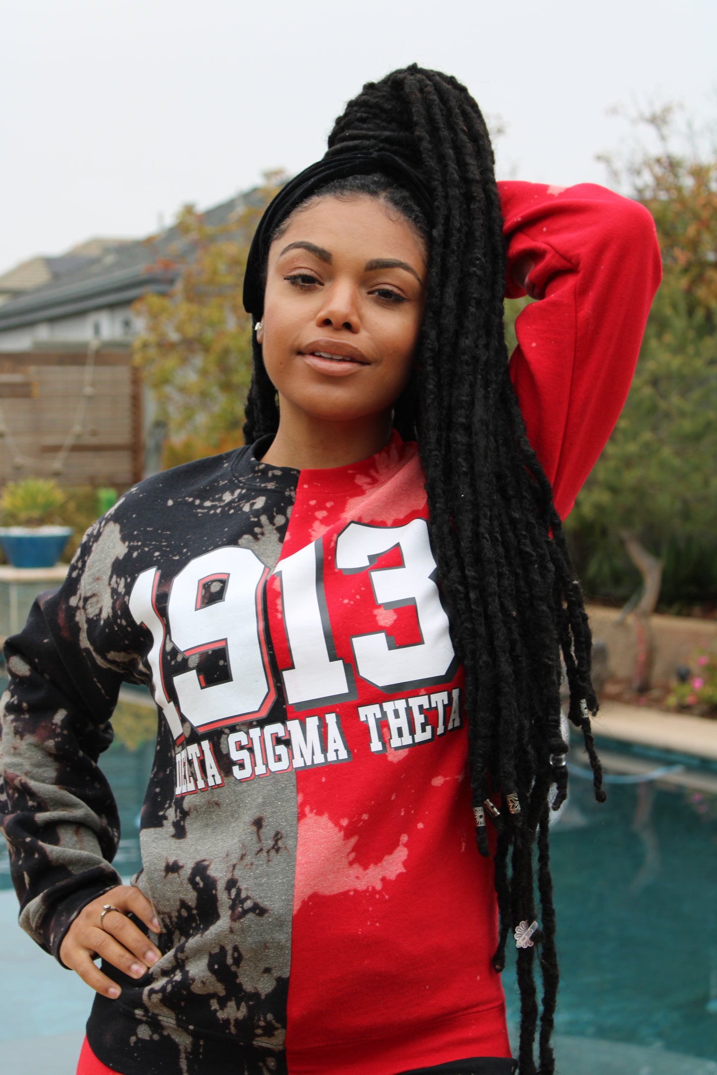 DST 1913 Half and Half Fleece Sweatshirt
