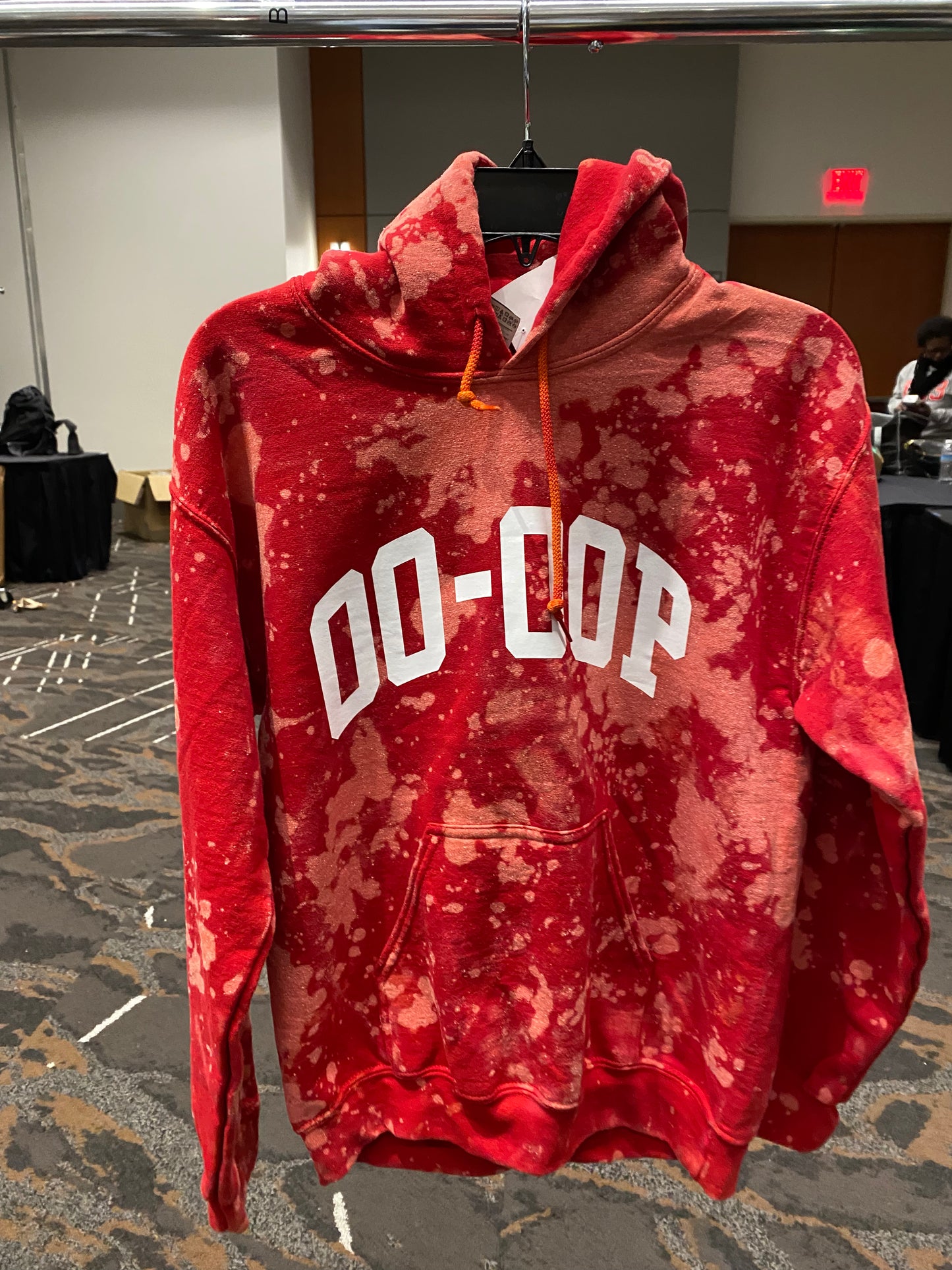 Handmade DST Oo-Oop Red Hoodie
