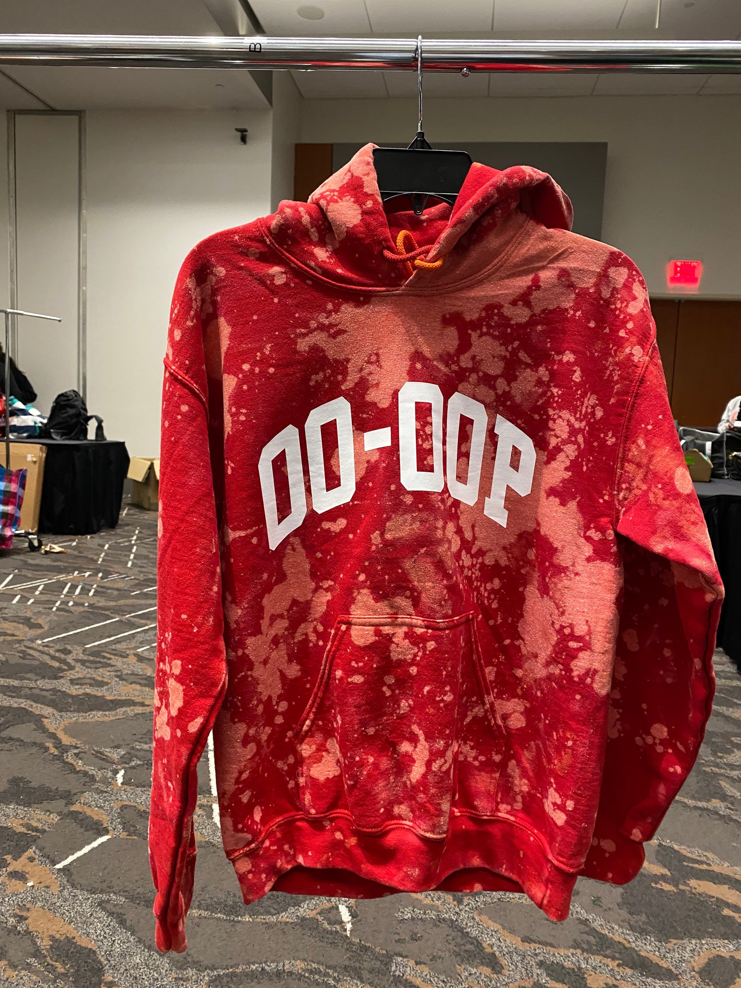 Handmade DST Oo-Oop Red Hoodie