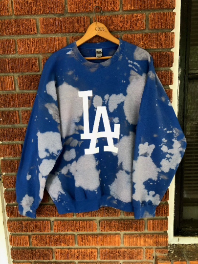 Handmade Los Angeles LA Dodgers Unisex Crewneck Sweatshirt