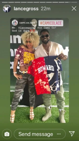 Howard University HU 1867 half and half color block tee shirt t-shirt handmade hand bleached tie dye