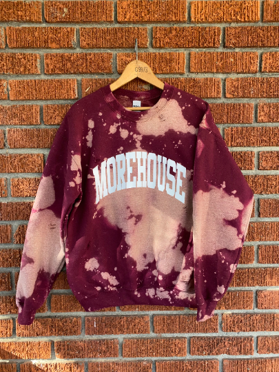 Handmade Morehouse College Crewneck Sweatshirt
