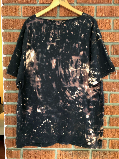 Handmade Xavier “XULA” Distressed Lace-Up T-Shirt
