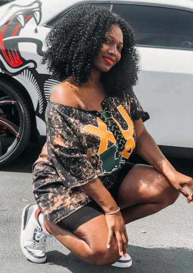Handmade Xavier “XULA” Distressed Lace-Up T-Shirt