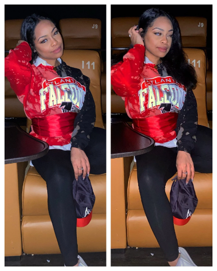 Custom Handmade Half & Half Two Color Sweater