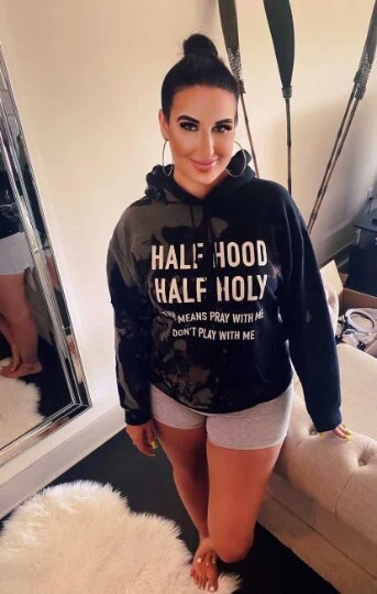 Custom Handmade Vintage Inspired Distressed Hoodie