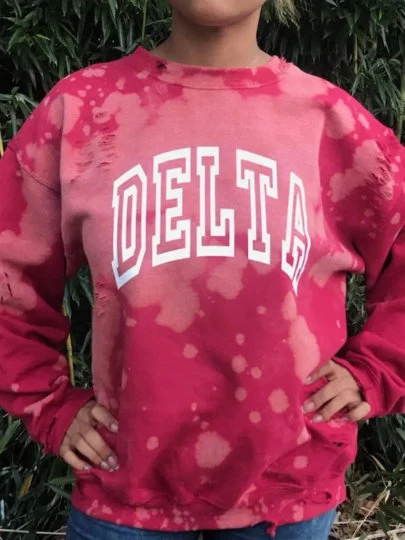 Custom Handmade Vintage Inspired Distressed Sweater