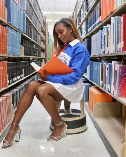 Handmade Sam Houston Alumni Half and Half Unisex Crew Neck Sweatshirt