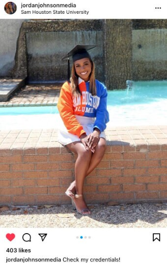 Handmade Sam Houston Alumni Half and Half Unisex Crew Neck Sweatshirt
