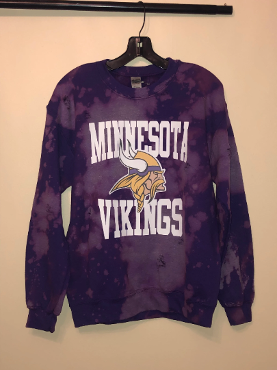 Handmade Minnesota Vikings Unisex Crewneck Sweatshirt