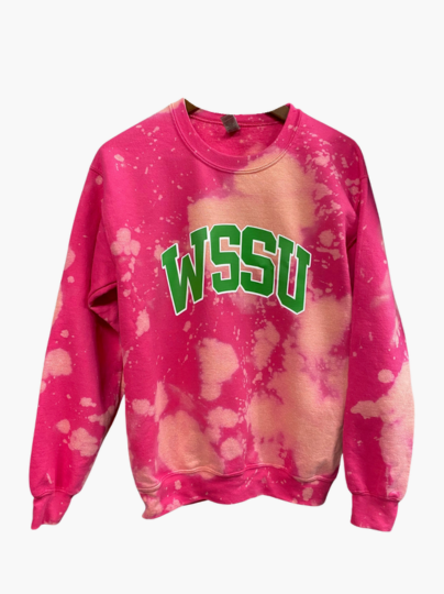 Handmade WSSU AKA Crewneck Sweatshirt