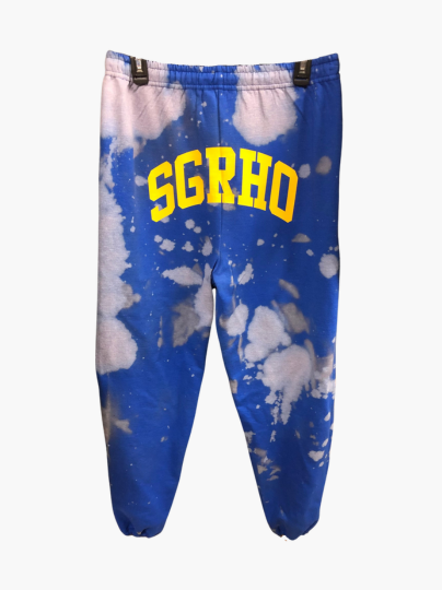 Handmade SGRho Drawstring Cuffed Classic Style Sweat Pants