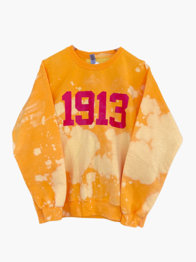 Handmade DST 1913 Gold Bleached Fleece Sweatshirt