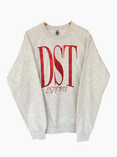 Handmade DST Ash Gray Crewneck Sweatshirt