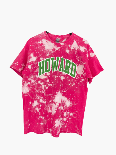 Handmade Howard AKA Color-Way Hand Bleached Crewneck T-shirt