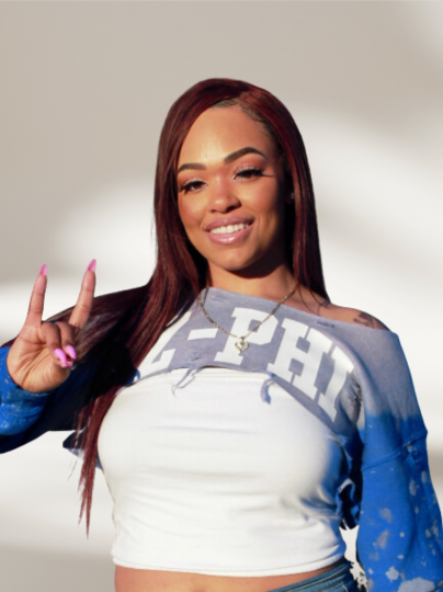 Handmade Zeta Phi Beta Z-Phi Sweatshirt