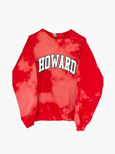 Handmade Howard DST Color-Way Hand Bleached Crewneck Sweatshirt