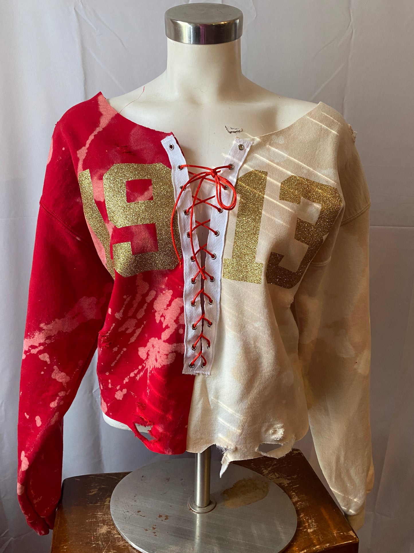 The Strawberry Shortcake Lace Up Sweatshirt