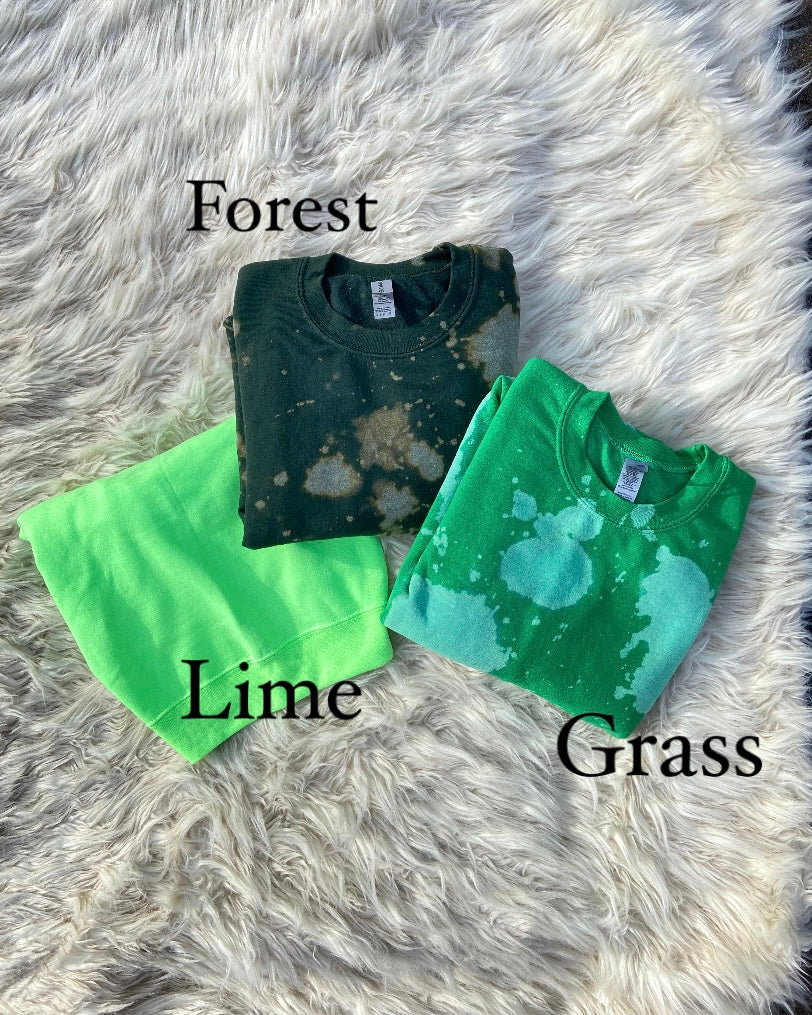 Custom Order: Adult Sweatshirt / Lace-Up / Keep the Collar