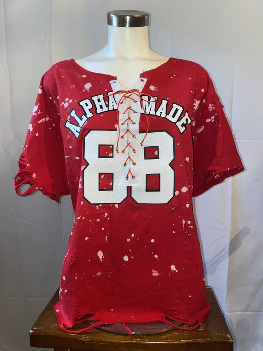 Custom Order: Adult T-Shirt / Lace-Up / V-Neck