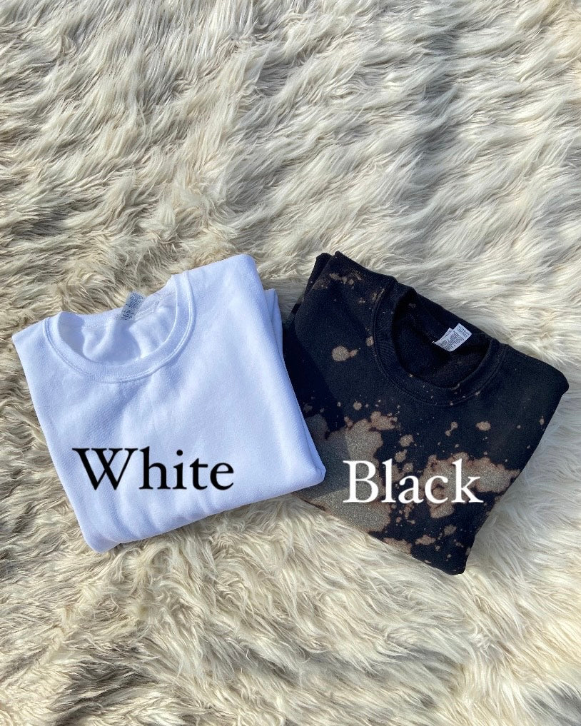 Custom Order: Adult Sweatshirt / Lace-Up / V-Neck