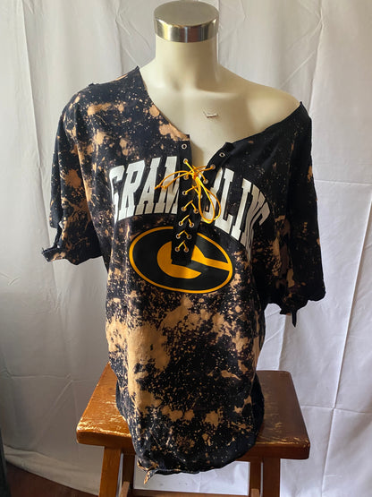 Custom Order: Adult T-Shirt / Lace-Up / V-Neck