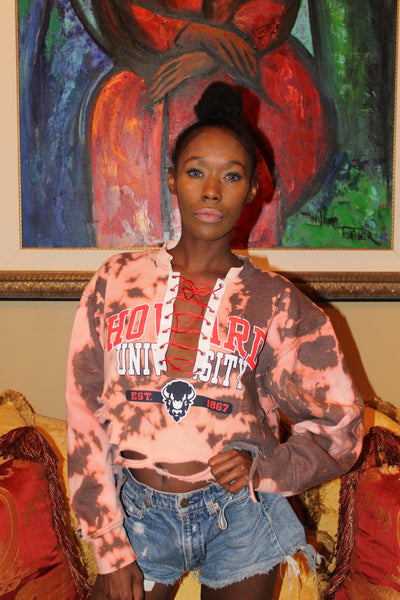Custom Order: Adult Sweatshirt / Lace-Up / U-Neck – Cami Co. Lace