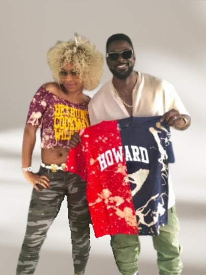 Lance Gross Handmade Howard University Half and Half Unisex Tee