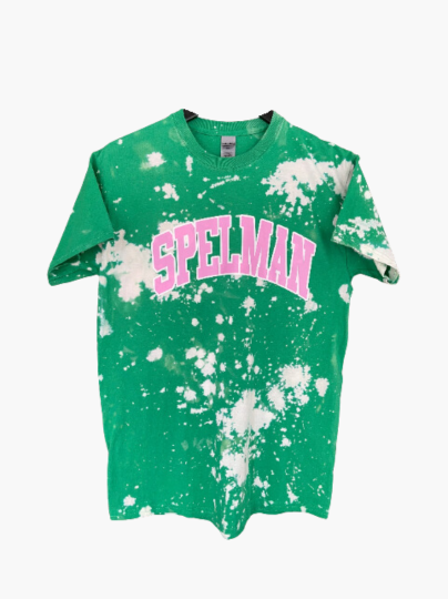 Handmade Spelman AKA Color-Way Hand Bleached Crewneck T-Shirt