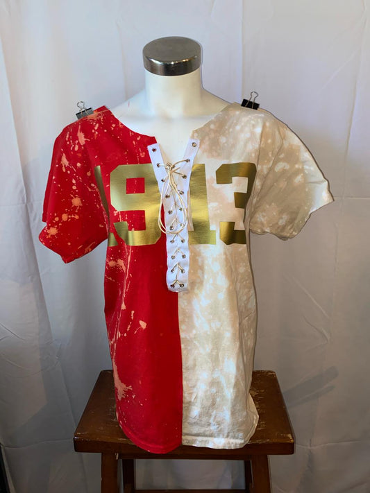 The Strawberry Shortcake Lace Up T-Shirt, Lace Up T-Shirt,