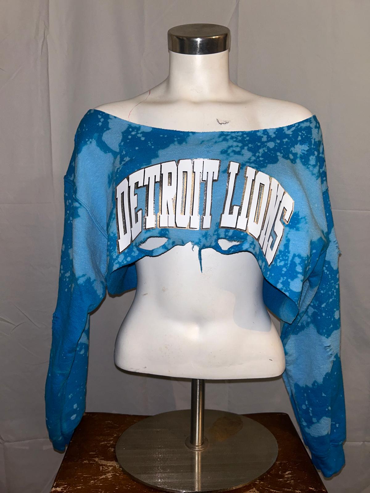 Custom Order: Adult Sweatshirt / Off Shoulder / Super Crop