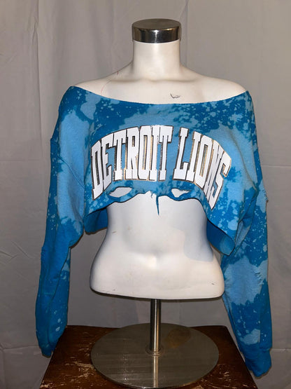 Custom Order: Adult Sweatshirt / Off Shoulder / Super Crop