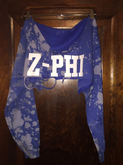 Handmade Zeta Phi Beta Z-Phi Sweatshirt