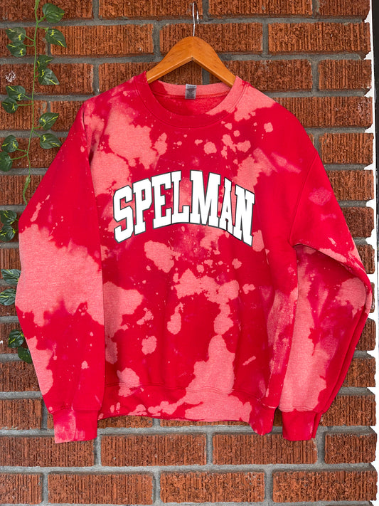 Handmade Spelman DST Color-Way Hand Bleached Crewneck Sweatshirt