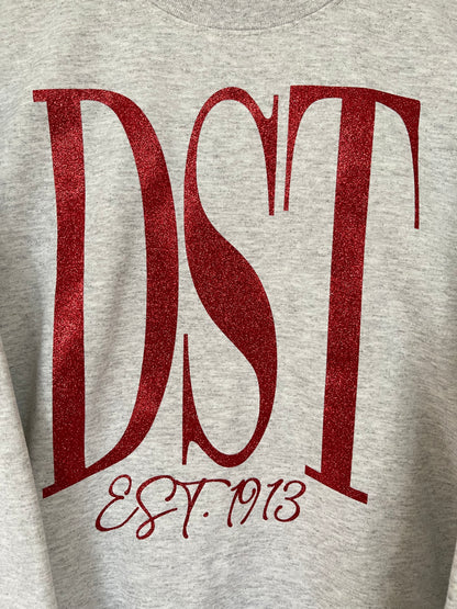 Handmade DST Ash Gray Crewneck Sweatshirt