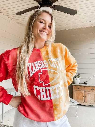 Kansas City Chiefs Camo Hoodie, Red/Gold