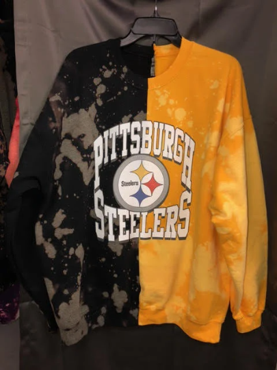 VINTAGE PITTSBURGH STEELERS CREWNECK SWEATSHIRT, XL, LEE SPORTS, MADE IN USA